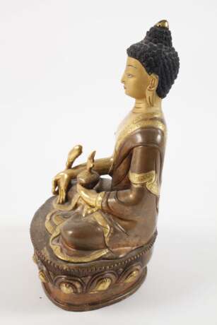 Bronzeplastik Buddha Shakyamuni - photo 2