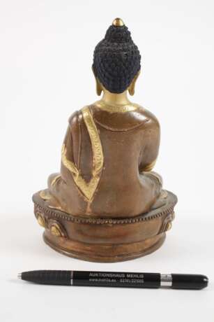 Bronzeplastik Buddha Shakyamuni - photo 3