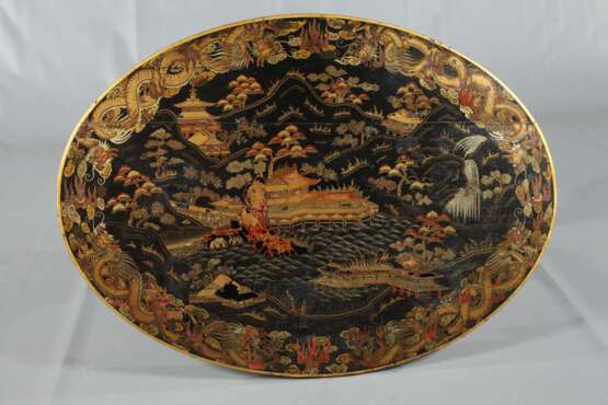 Lacktisch mit Chinoiserien - фото 2