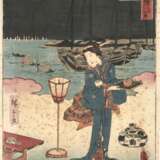 Farbholzschnitt Utagawa Hiroshige - photo 1