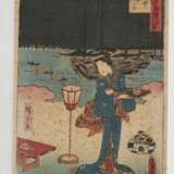 Farbholzschnitt Utagawa Hiroshige - photo 2