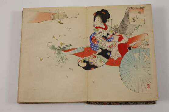 Fünf japanische Leporellos aus der Meiji Zeit - Foto 4