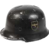 Helm der Reichsbahn-Feuerschutzpolizei - фото 1
