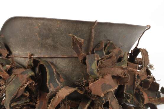 Stahlhelm 2. Weltkrieg mit Tarnnetz - photo 4