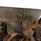 Stahlhelm 2. Weltkrieg mit Tarnnetz - photo 4