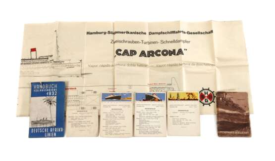 Kajütenplan Cap Arcona 1927 - photo 1