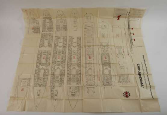 Kajütenplan Cap Arcona 1927 - photo 3