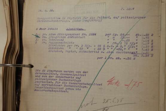 Muster- und Rechnungsbuch für Effekten 3. Reich - photo 5