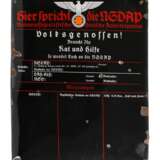 Emailleschild 3. Reich - photo 1