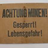 Vier Grenzschilder DDR - Foto 2