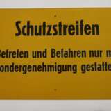 Vier Grenzschilder DDR - Foto 3