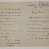 Autograph Hermann Kriebel - photo 2
