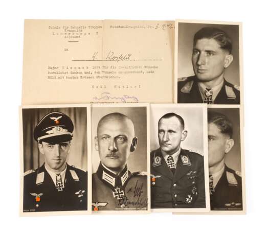 Konvolut Autographen Ritterkreuzträger - photo 1