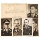 Konvolut Autographen Ritterkreuzträger - photo 1