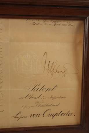 Autograph Kaiser Wilhelm II. - photo 4
