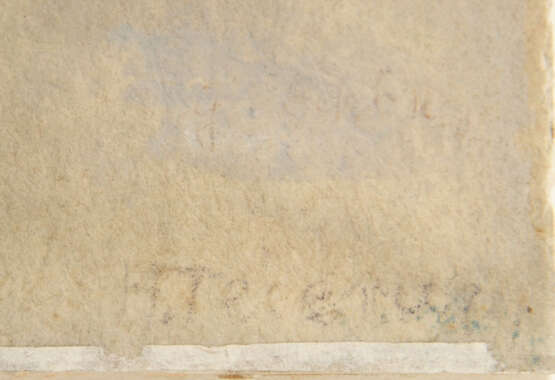 Undeutlich signiert: Kaimauer Venedig. - Foto 3