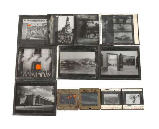 Konvolut Glasdias 3. Reich - Foto 1