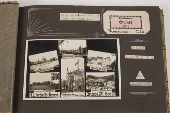 Dienstzeitfotoalbum Reichsarbeitsdienst - photo 3