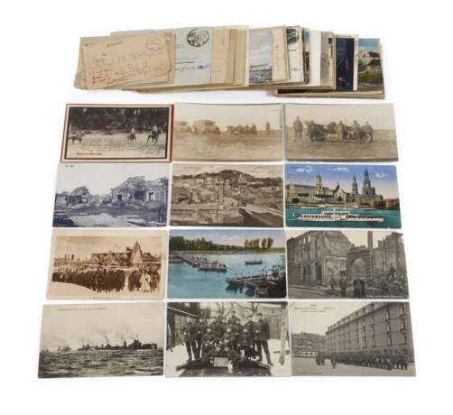 Konvolut Postkarten und Feldpost 1. Weltkrieg - photo 1