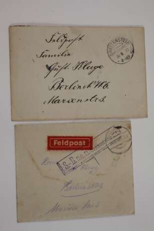 Sammlung Postkarten und Feldpost 1. Weltkrieg - photo 2