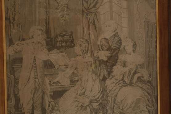 Gobelin Rokokoszene - photo 3