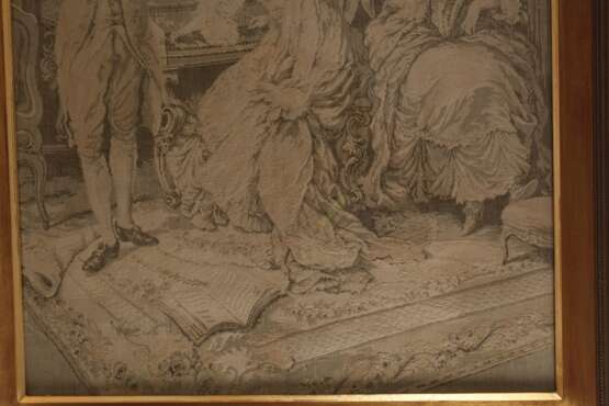 Gobelin Rokokoszene - photo 4