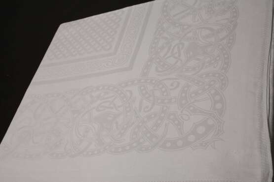 Schwedisches Prachttafeltuch "Drachenmuster" - photo 2