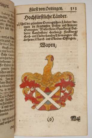 Zwei Bände Wappenkunde 1701 - Foto 5