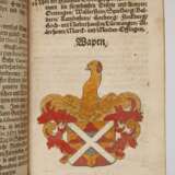 Zwei Bände Wappenkunde 1701 - Foto 5