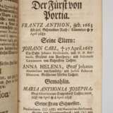 Zwei Bände Wappenkunde 1701 - Foto 6