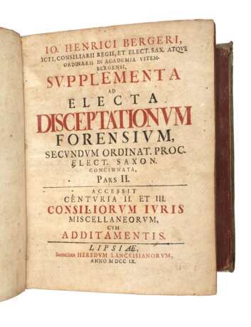 Supplementa ad electa disceptationum Forensium - photo 1