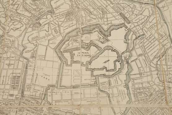 Zwei Stadtpläne Tokio 1893 - Foto 4