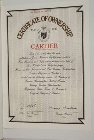 Cartier Werkverzeichnis - photo 1