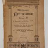 Mitteilungen des Altertumsvereins Plauen - photo 3