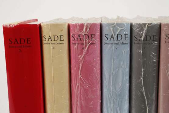 Zehn Bände Marquis de Sade - photo 2