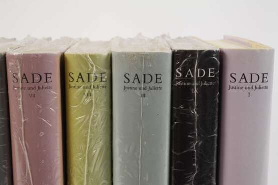 Zehn Bände Marquis de Sade - photo 3