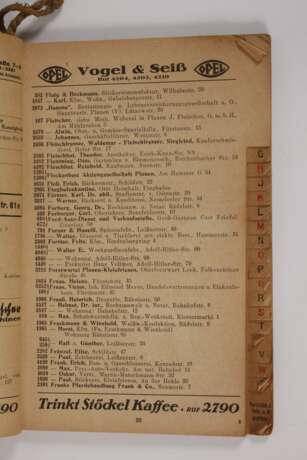 Adressbuch Plauen 1941 - Foto 3