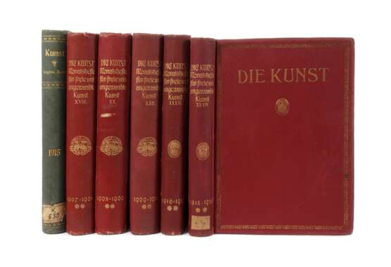 Sechs Bände Die Kunst - photo 1