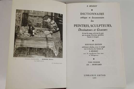 Acht Bände Kunstlexikon E. Bénézit - photo 2