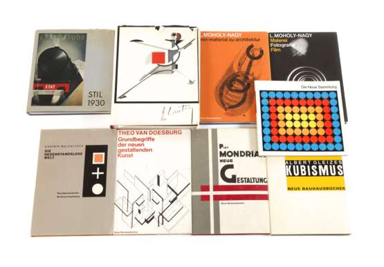 Neun Bücher Bauhaus und Design - photo 1