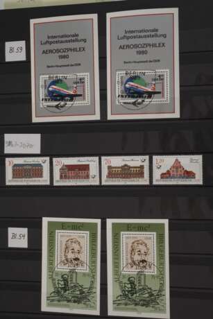 Konvolut Briefmarken DDR - Foto 2