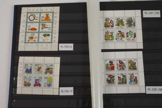 Konvolut Briefmarken DDR - Foto 4