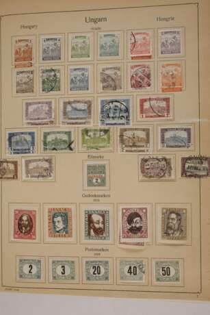 Briefmarkensammlung Ungarn - photo 10