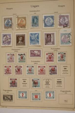 Briefmarkensammlung Ungarn - photo 12