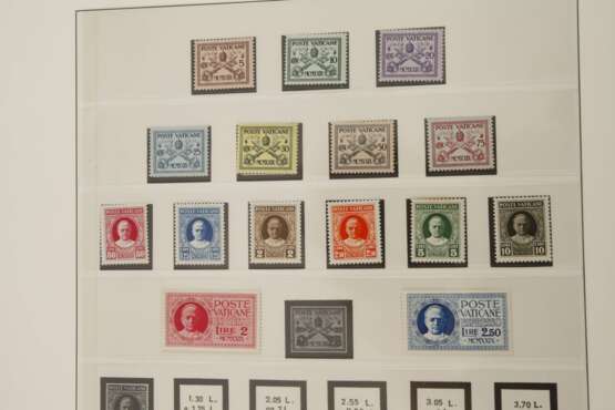 Briefmarkensammlung Vatikan - Foto 3