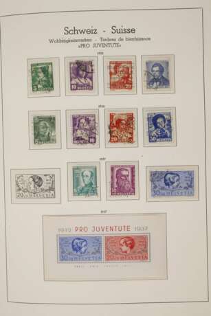 Briefmarkensammlung Schweiz - Foto 2