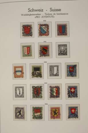 Briefmarkensammlung Schweiz - Foto 3