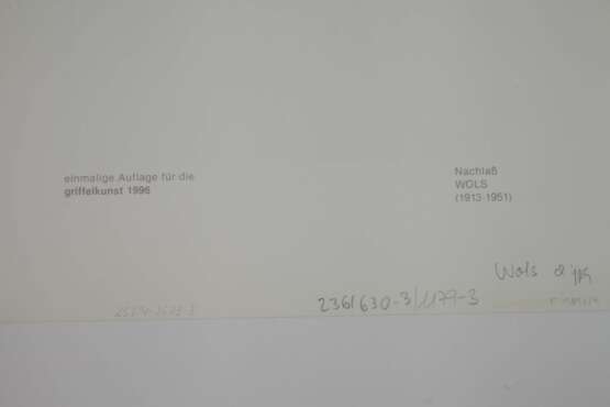 Otto Wols, Fotoabzug für Griffelkunst - Foto 3