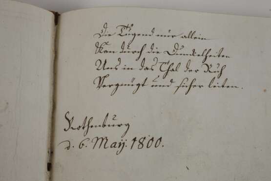 Kleines Stammbuch-Album Amicorum - photo 3