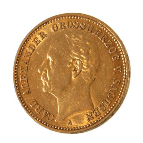 20 Mark Gold Sachsen - Foto 1